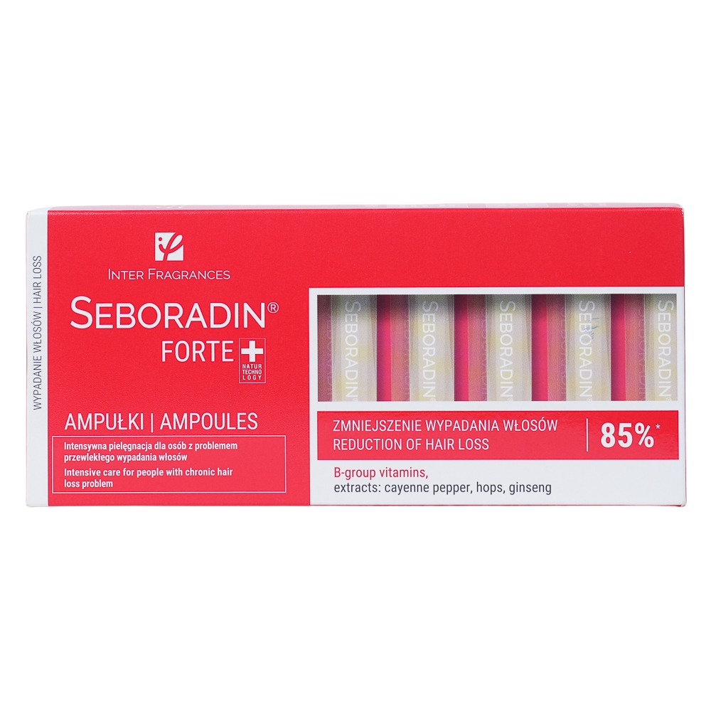 Seboradin Ampoules Chronic Hair Loss Treatment
