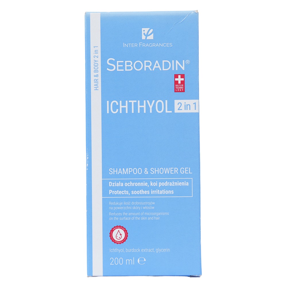 Seboradin Ichthyol Shampoo & Body Wash 200ML